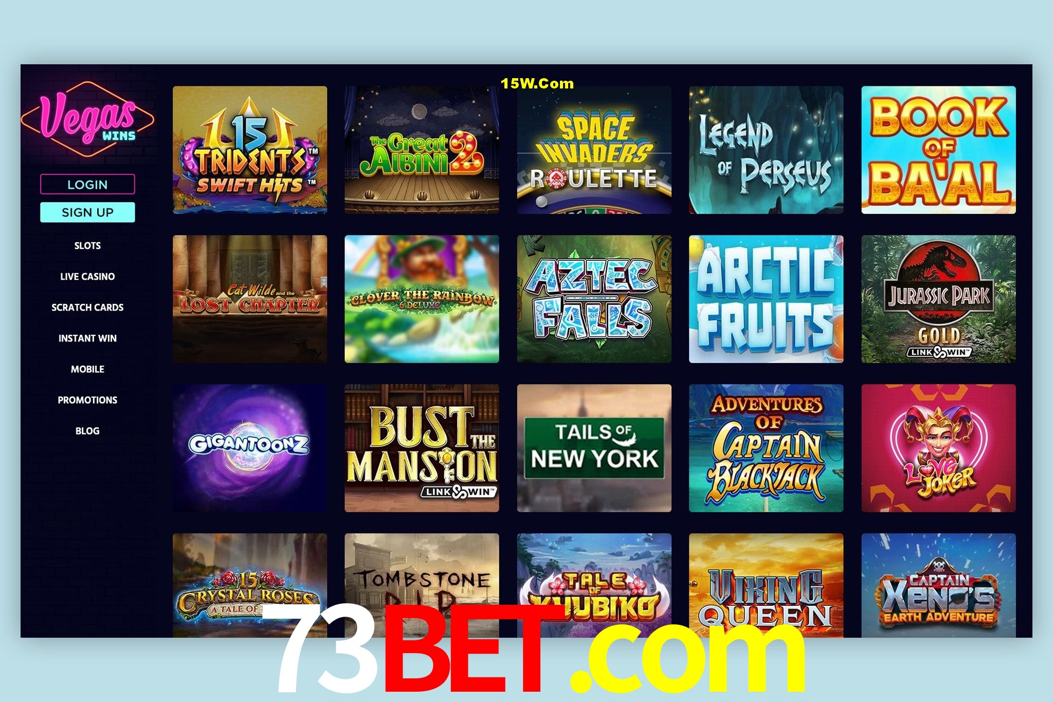 Live Casino 73bet.com